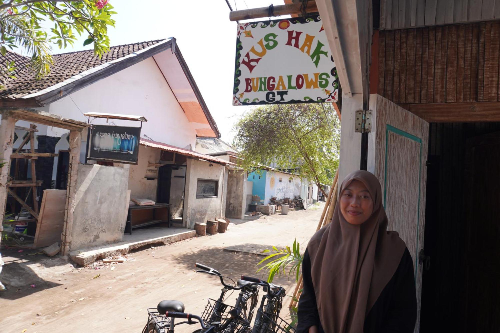 Kushak Bungalow Gili Trawangan Extérieur photo