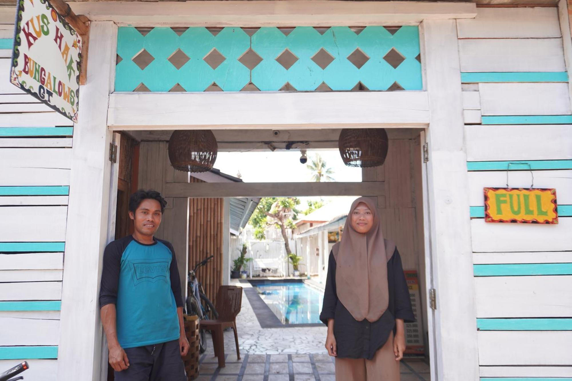 Kushak Bungalow Gili Trawangan Extérieur photo