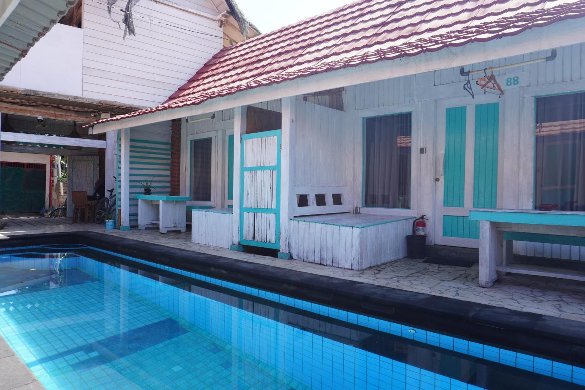 Kushak Bungalow Gili Trawangan Extérieur photo