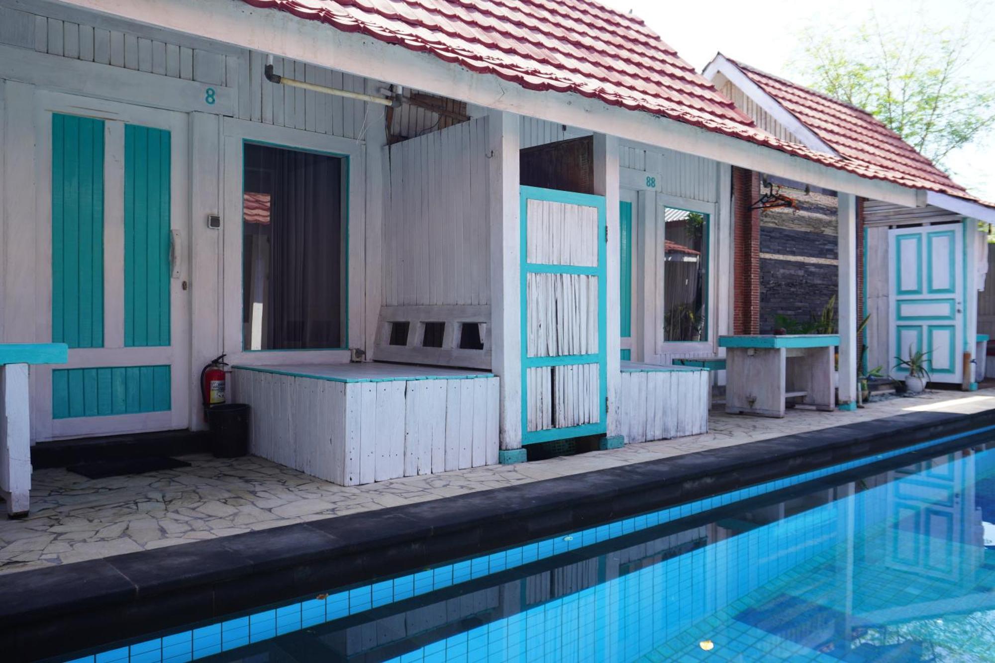 Kushak Bungalow Gili Trawangan Extérieur photo